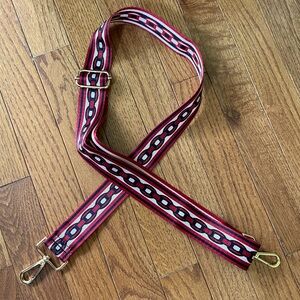 🧺$3 Bundle Add-on.  Patterned Purse Strap - 1.5” wide - Fabric